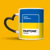 Pantone Ukraine | Кружка - сердечко