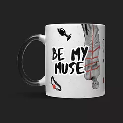 Be my muse | кружка - хамелеон