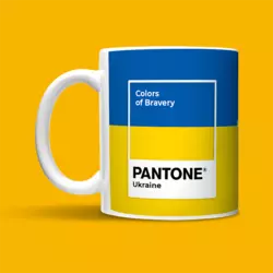 Pantone Ukraine | Кружка - біла